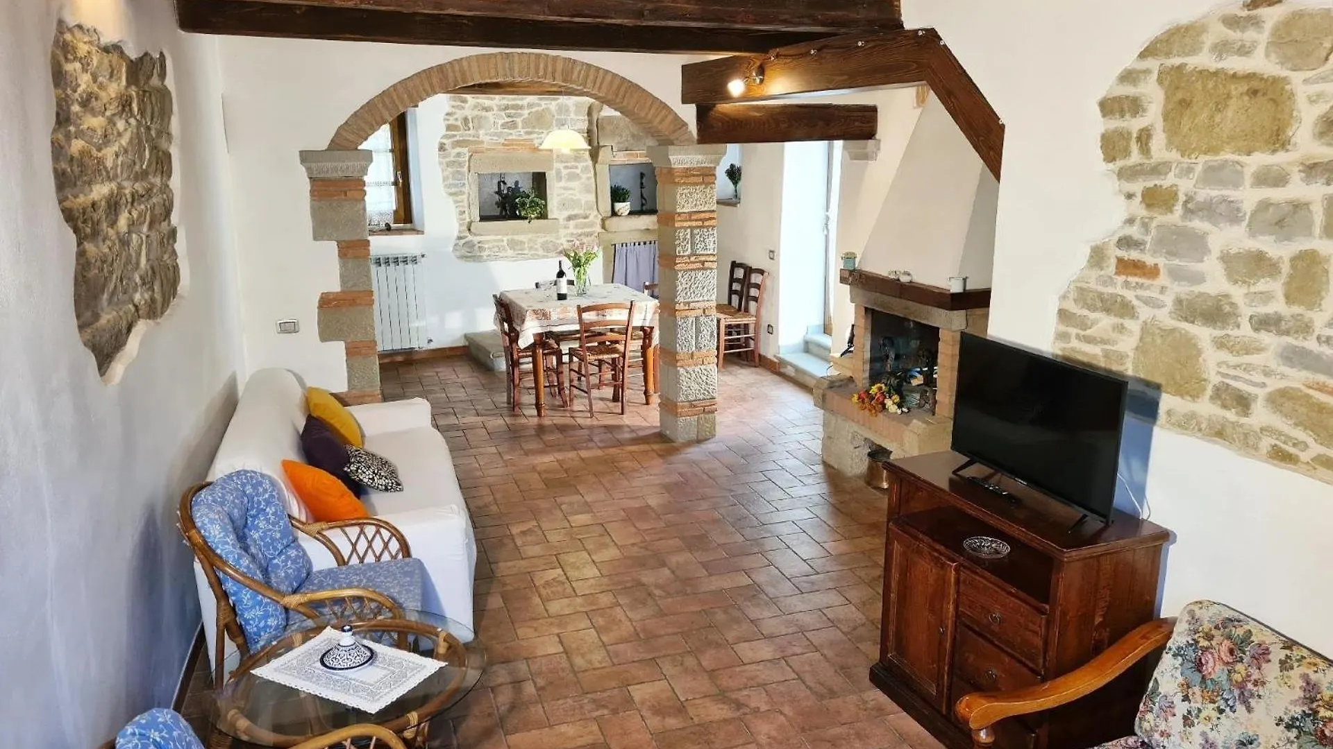 Apartment I Forni Wunderschoenes Rustikales Toskanisches Steinhaus Italy