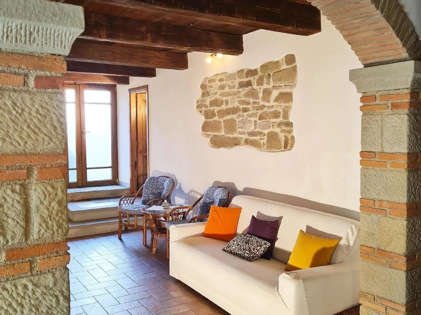 I Forni Wunderschoenes Rustikales Toskanisches Steinhaus Apartment Pratovecchio
