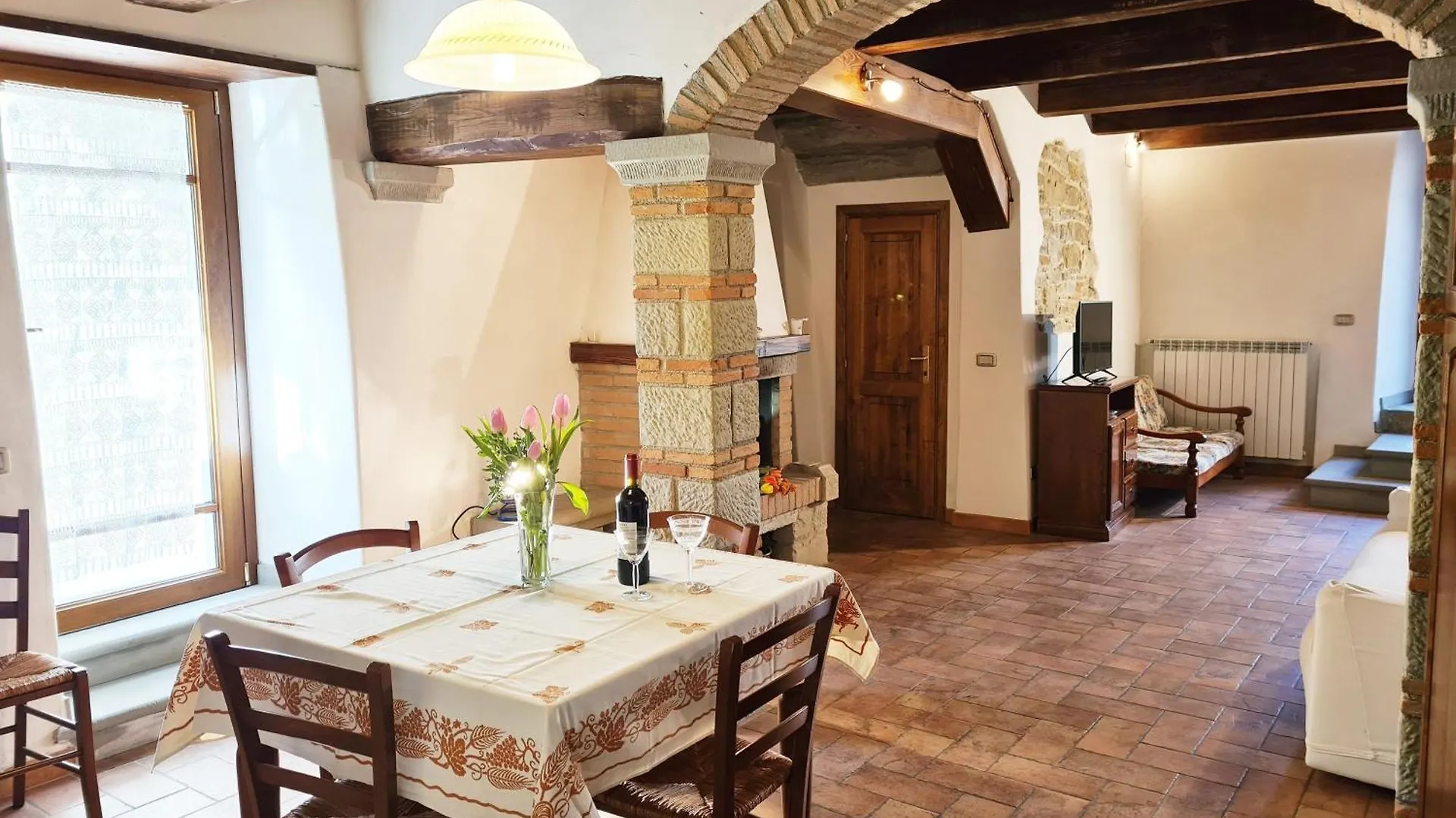 I Forni Wunderschoenes Rustikales Toskanisches Steinhaus Italy