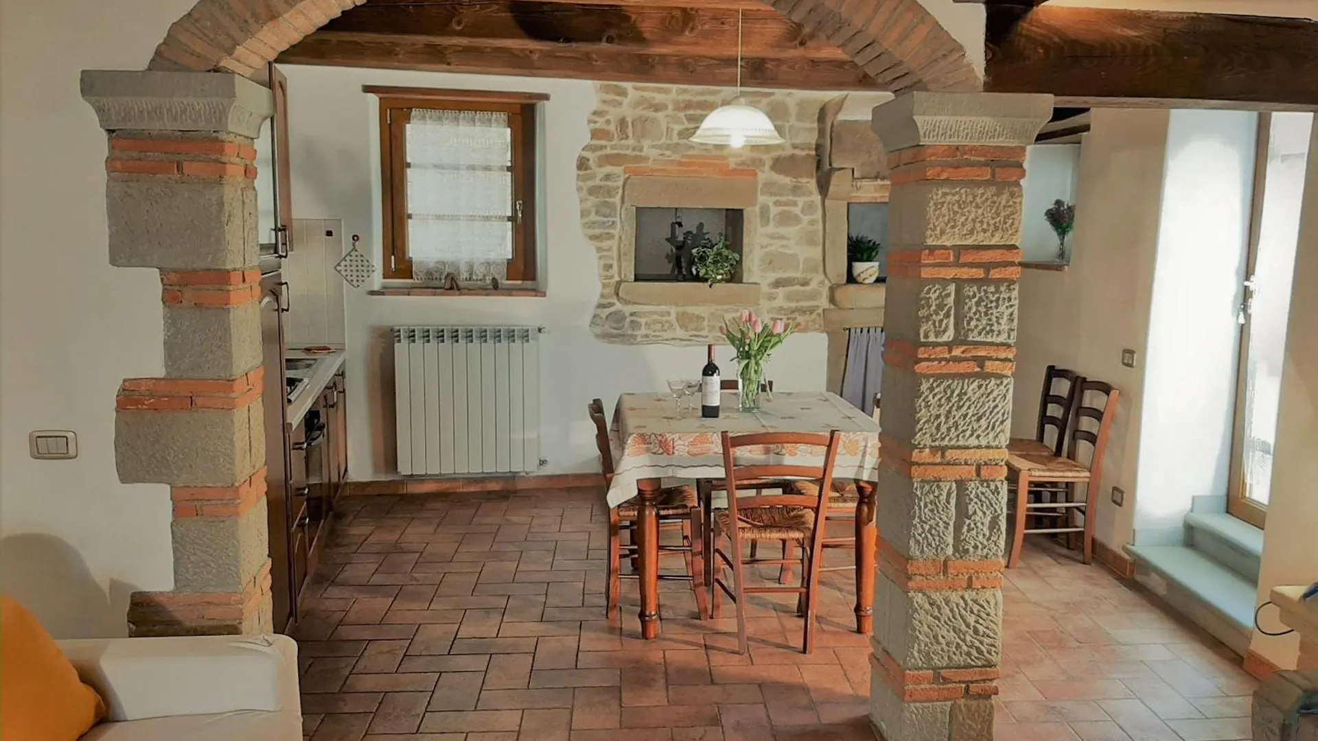 Apartment I Forni Wunderschoenes Rustikales Toskanisches Steinhaus